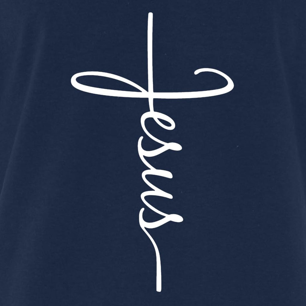 Jesus Cross T-Shirt for Men & Women – Christian Religious Graphic Tee – Inspirational Scripture Shirt – Church, Bible, Gift