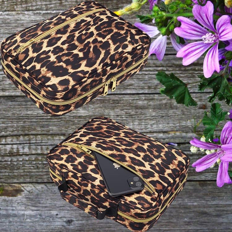 Bible Covers for Women Girls Bible Case Large Size with Pockets Strap Zipper LDS Bible Book Carrying Case for Mother Ladies Inspiring Christmas Gifts Bible Journal Protective Carrier Church Floral